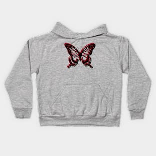 butterfly picture Kids Hoodie